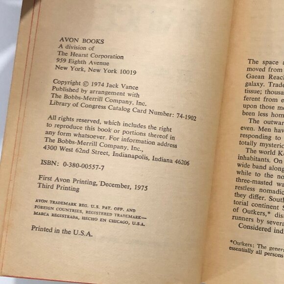 Lot 15 Vintage JACK VANCE Paperback Books Retro PB Readers Sci Fi Scifi - Picture 12 of 16